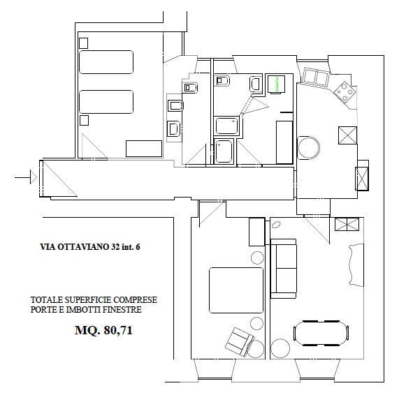 Domus Ottavia In Roma Daire Dış mekan fotoğraf
